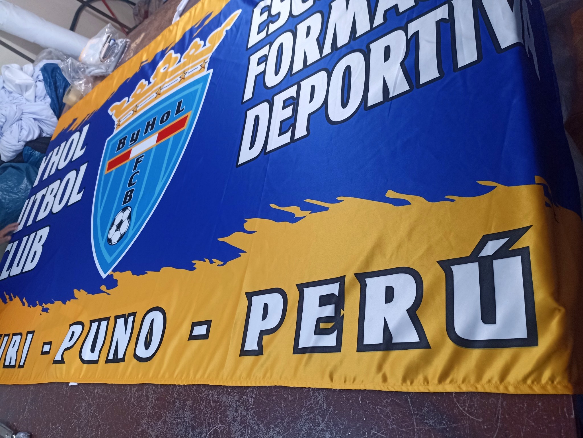 Banderola deportiva real